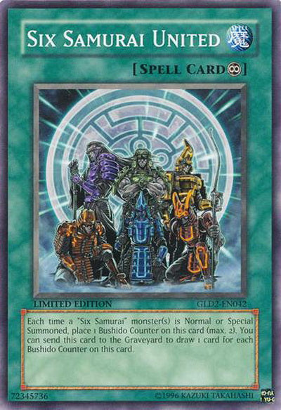 Six Samurai United [GLD2-EN042] Common | Odin's Place