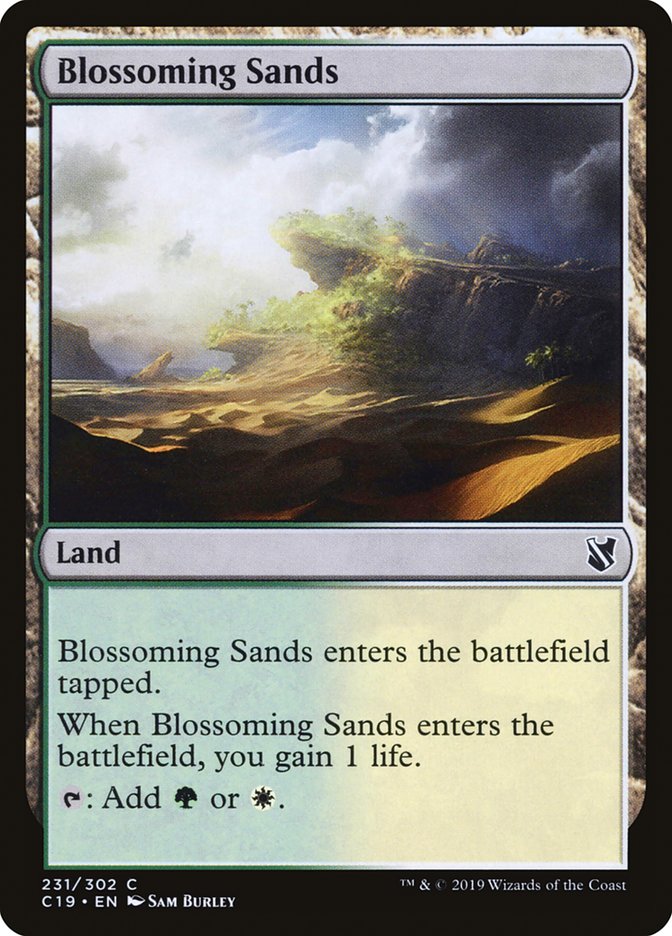 Blossoming Sands [Commander 2019] | Odin's Place