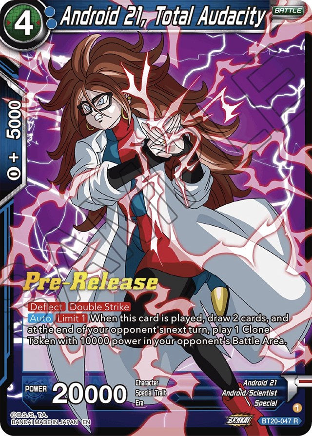 Android 21, Total Audacity (BT20-047) [Power Absorbed Prerelease Promos] | Odin's Place