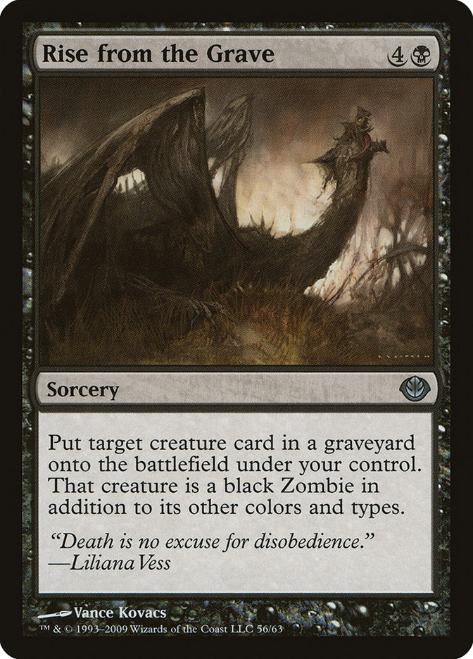 Rise from the Grave (56) [Duel Decks: Garruk vs. Liliana] | Odin's Place
