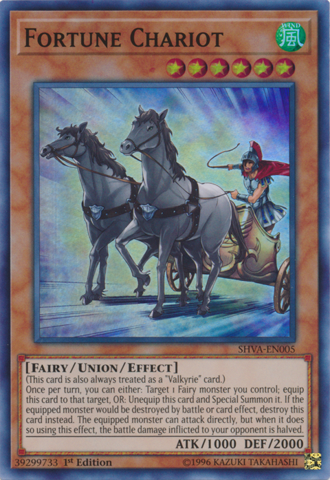 Fortune Chariot [SHVA-EN005] Super Rare | Odin's Place