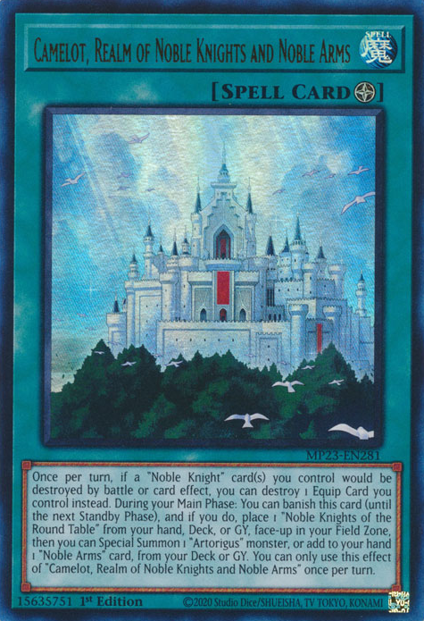 Camelot, Realm of Noble Knights and Noble Arms [MP23-EN281] Ultra Rare | Odin's Place