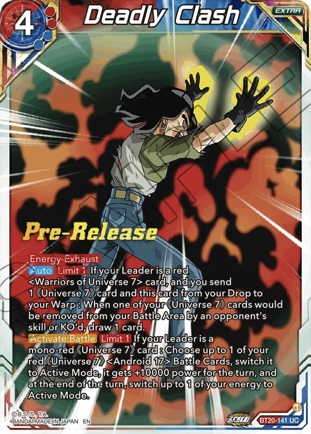 Deadly Clash (BT20-141) [Power Absorbed Prerelease Promos] | Odin's Place