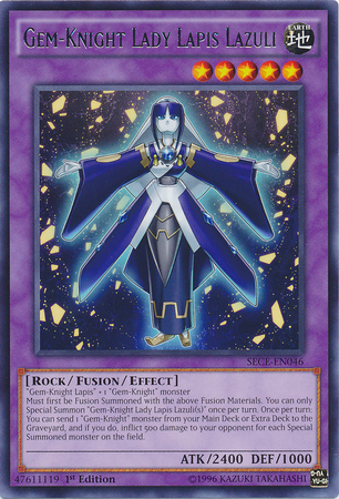 Gem-Knight Lady Lapis Lazuli [SECE-EN046] Rare | Odin's Place