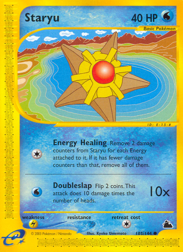 Staryu (103/144) [Skyridge] | Odin's Place