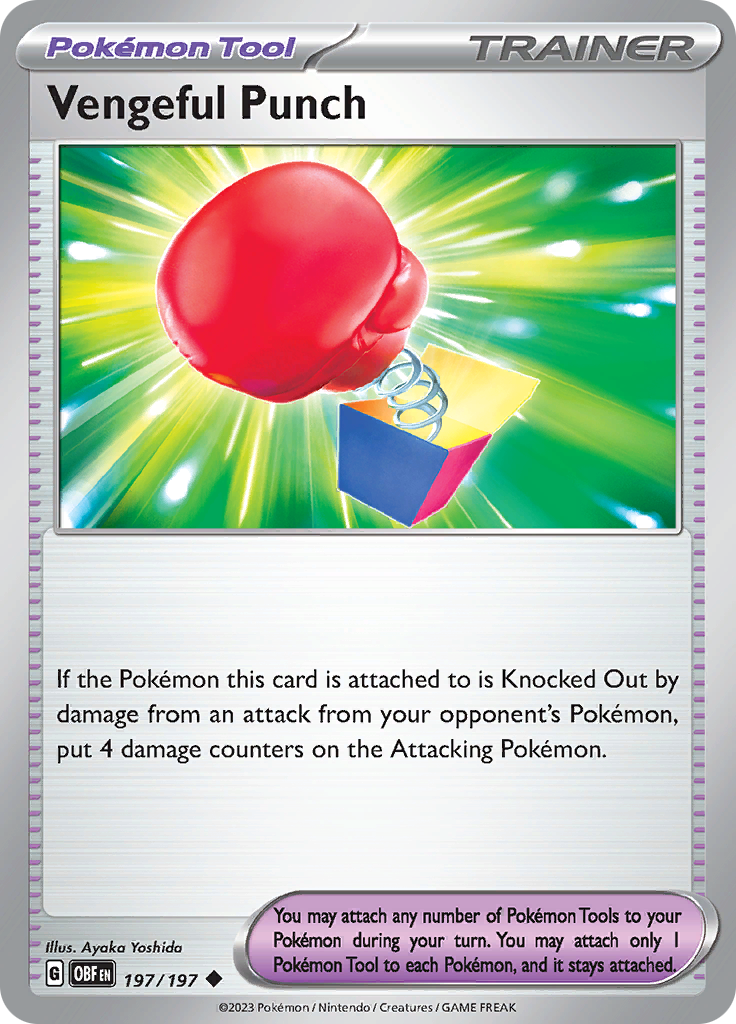 Vengeful Punch (197/197) [Scarlet & Violet: Obsidian Flames] | Odin's Place