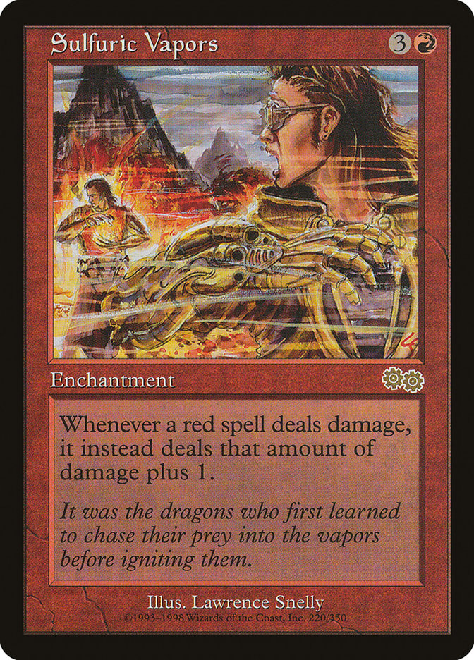 Sulfuric Vapors (220) [Urza's Saga] | Odin's Place