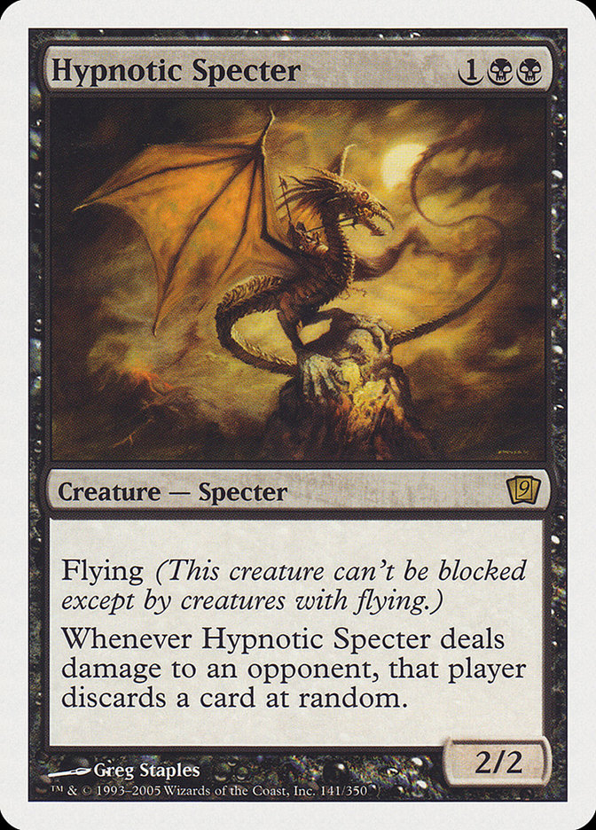 Hypnotic Specter (9th Edition) (Oversized) [Oversize Cards] | Odin's Place