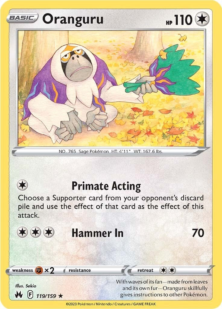 Oranguru (119/159) [Sword & Shield: Crown Zenith] | Odin's Place