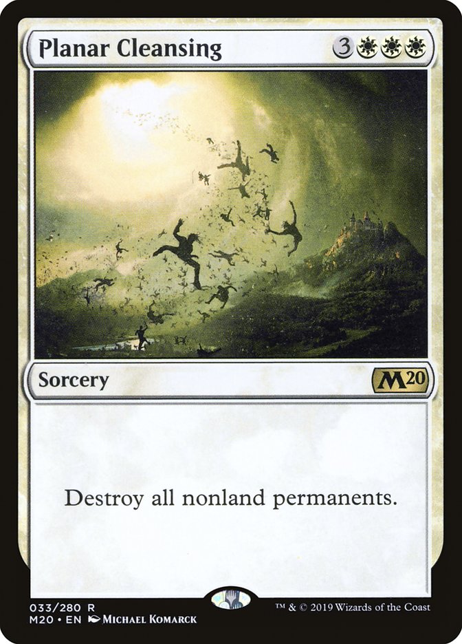 Planar Cleansing [Core Set 2020] | Odin's Place