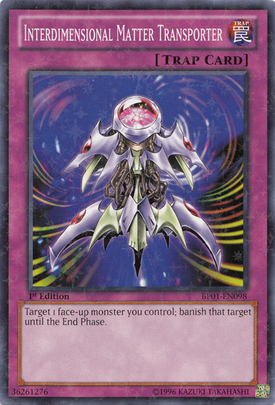 Interdimensional Matter Transporter [BP01-EN098] Starfoil Rare | Odin's Place