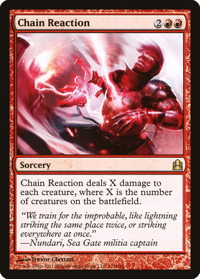 Chain Reaction (113) [Commander 2011] | Odin's Place