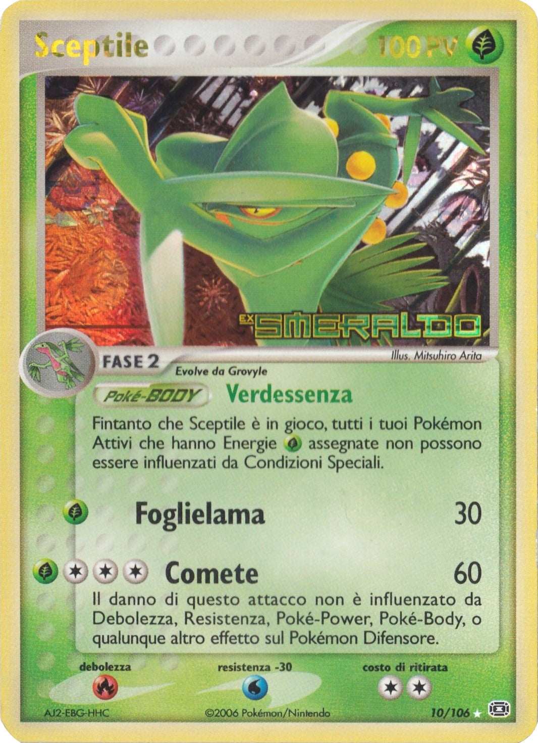 Sceptile (10/106) (Stamped) [EX: Emerald] | Odin's Place