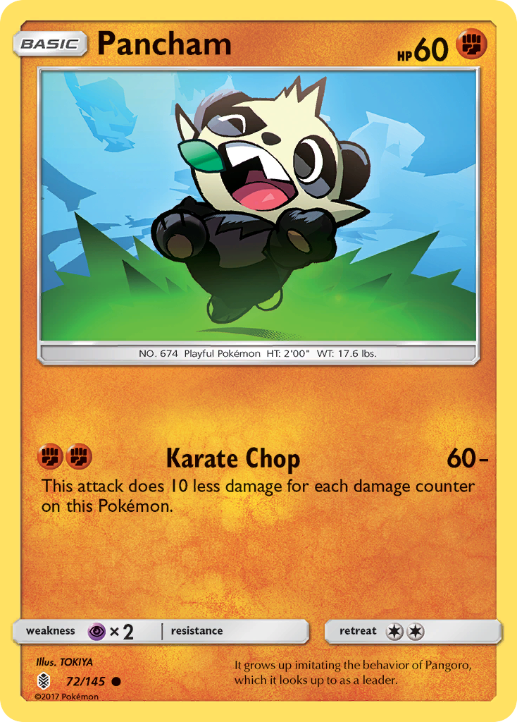 Pancham (72/145) [Sun & Moon: Guardians Rising] | Odin's Place