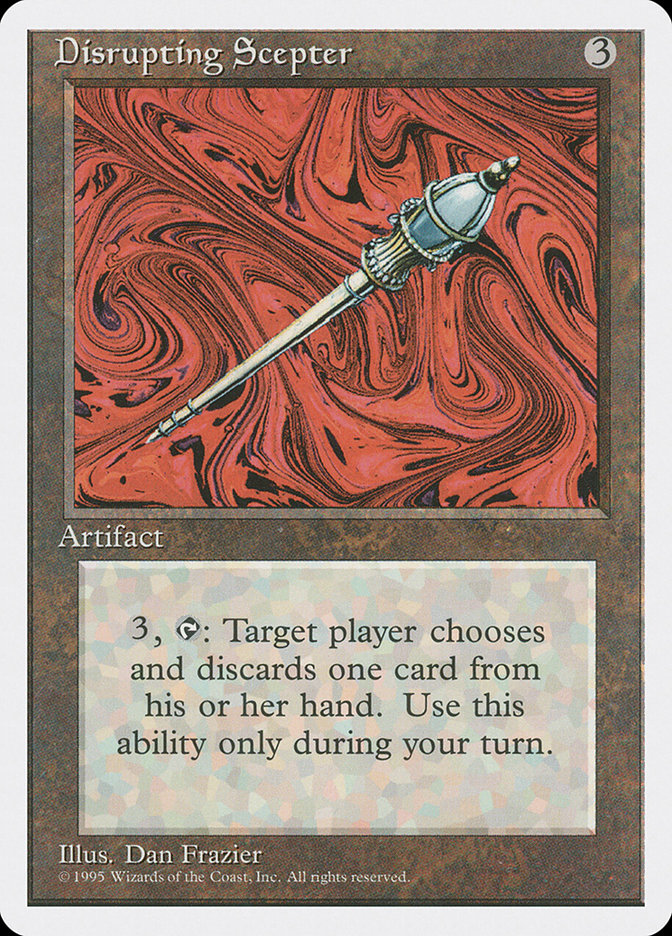 Disrupting Scepter (316) [Fourth Edition] | Odin's Place
