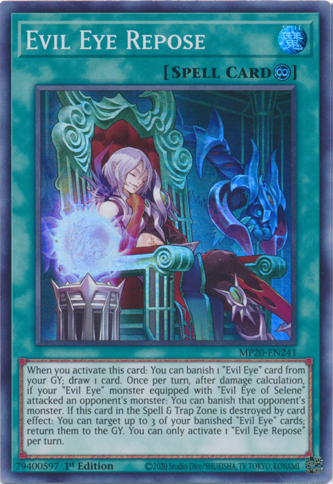 Evil Eye Repose [MP20-EN241] Super Rare | Odin's Place