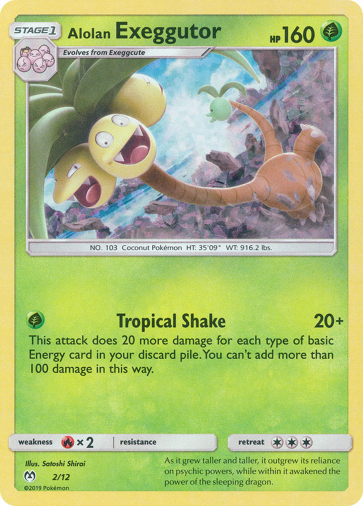 Alolan Exeggutor (2/12) [McDonald's Promos: 2019 Collection] | Odin's Place