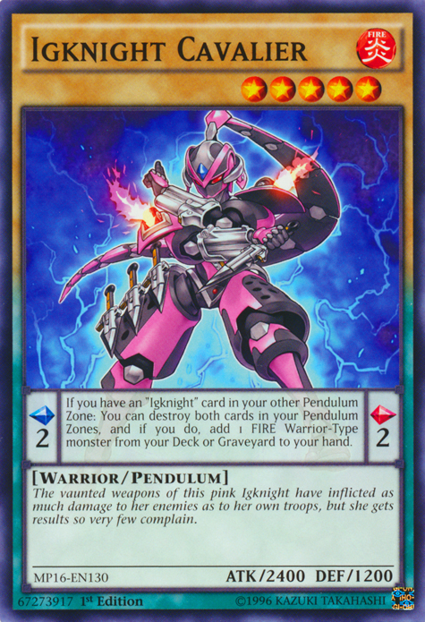 Igknight Cavalier [MP16-EN130] Common | Odin's Place