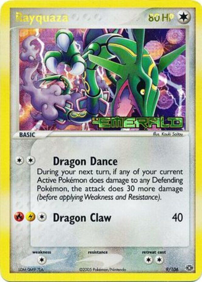 Rayquaza (9/106) (Stamped) [EX: Emerald] | Odin's Place