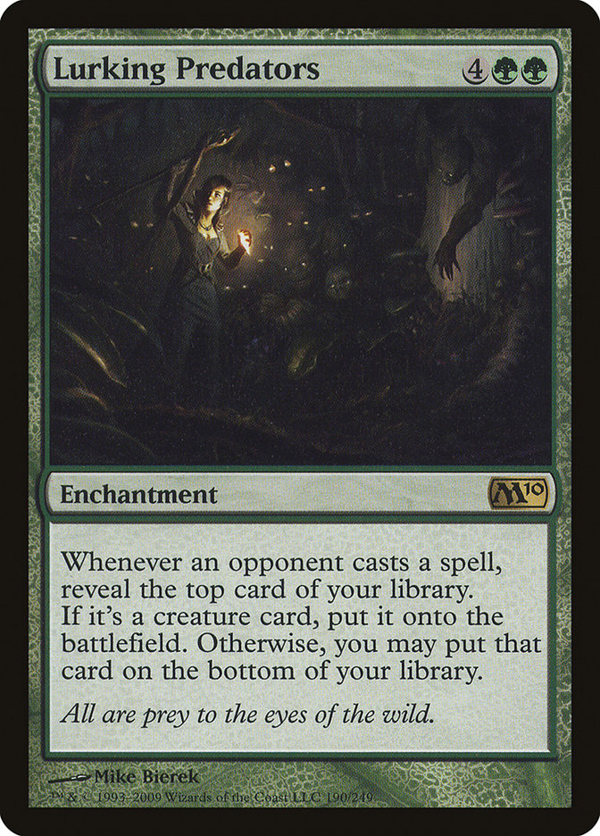 Lurking Predators (190) [Magic 2010] | Odin's Place