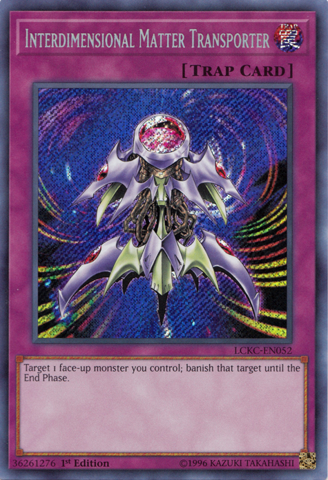 Interdimensional Matter Transporter [LCKC-EN052] Secret Rare | Odin's Place
