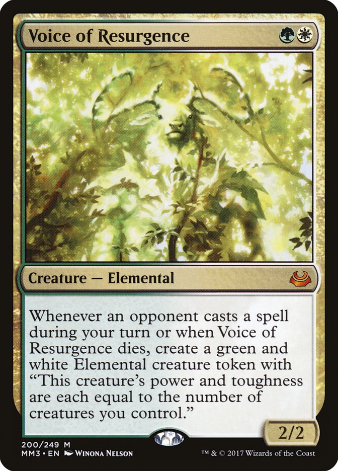 Voice of Resurgence (200) [Modern Masters 2017] | Odin's Place