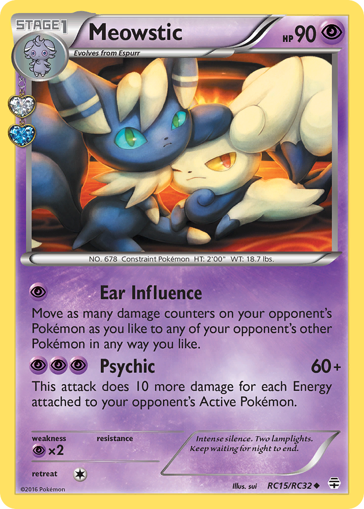 Meowstic (RC15/RC32) [XY: Generations] | Odin's Place