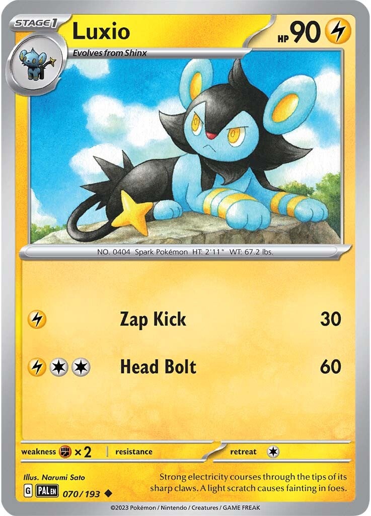 Luxio (070/193) [Scarlet & Violet: Paldea Evolved] | Odin's Place