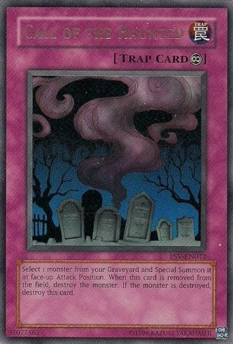 Call Of The Haunted [PSV-EN012] Ultra Rare | Odin's Place