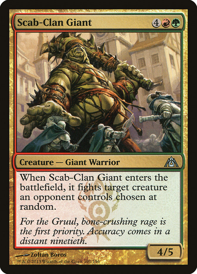 Scab-Clan Giant (101) [Dragon's Maze] | Odin's Place