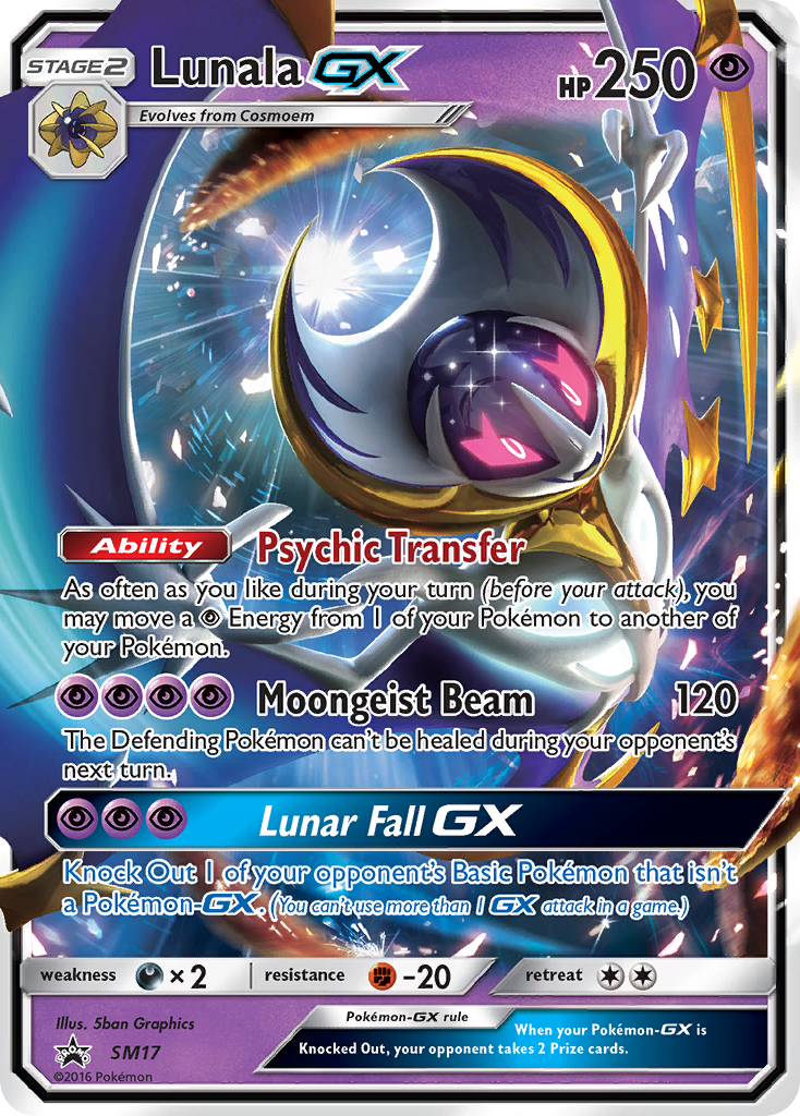 Lunala GX (SM17) [Sun & Moon: Black Star Promos] | Odin's Place