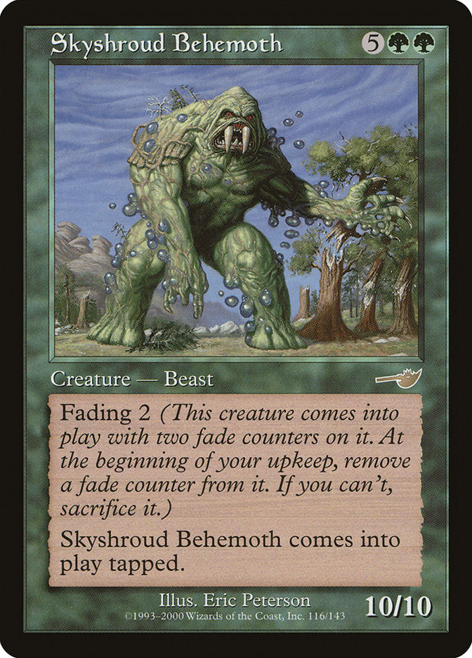Skyshroud Behemoth (116) [Nemesis] | Odin's Place
