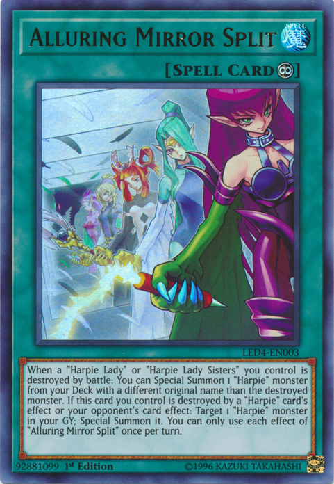 Alluring Mirror Split [LED4-EN003] Ultra Rare | Odin's Place