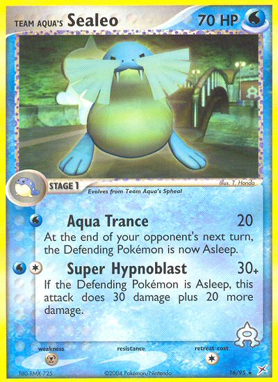 Team Aqua's Sealeo (16/95) [EX: Team Magma vs Team Aqua] | Odin's Place