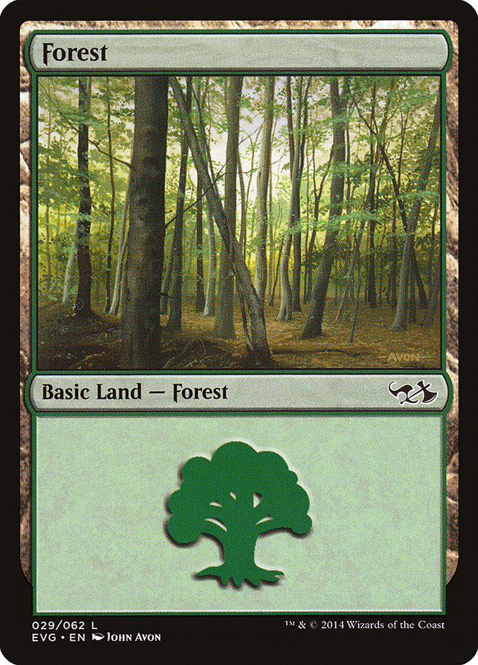 Forest (29) (Elves vs. Goblins) [Duel Decks Anthology] | Odin's Place