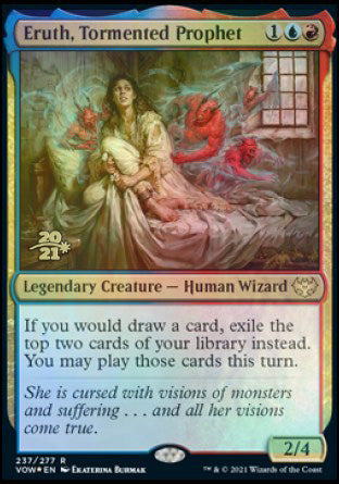 Eruth, Tormented Prophet [Innistrad: Crimson Vow Prerelease Promos] | Odin's Place