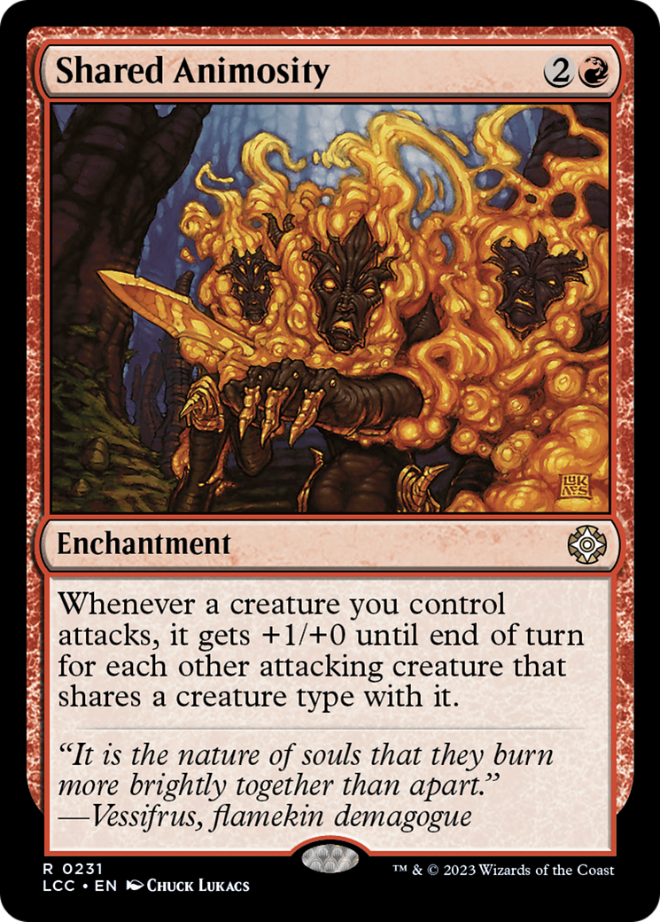 Shared Animosity [The Lost Caverns of Ixalan Commander] | Odin's Place