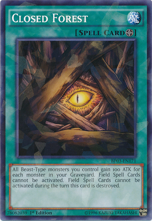Closed Forest [BP03-EN171] Shatterfoil Rare | Odin's Place