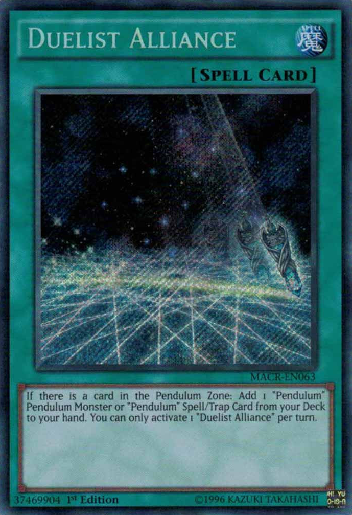 Duelist Alliance [MACR-EN063] Secret Rare | Odin's Place