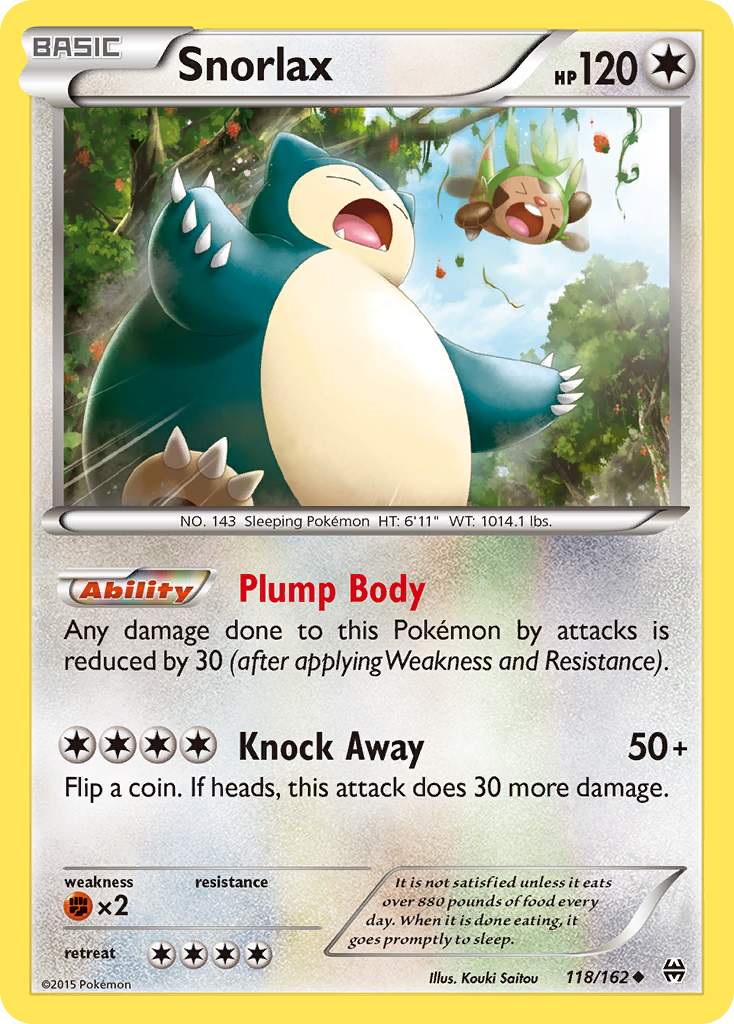 Snorlax (118/162) [XY: BREAKthrough] | Odin's Place