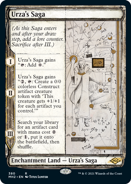 Urza's Saga (Sketch) [Modern Horizons 2] | Odin's Place