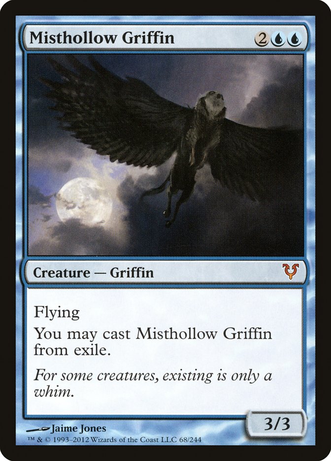 Misthollow Griffin (68) [Avacyn Restored] | Odin's Place