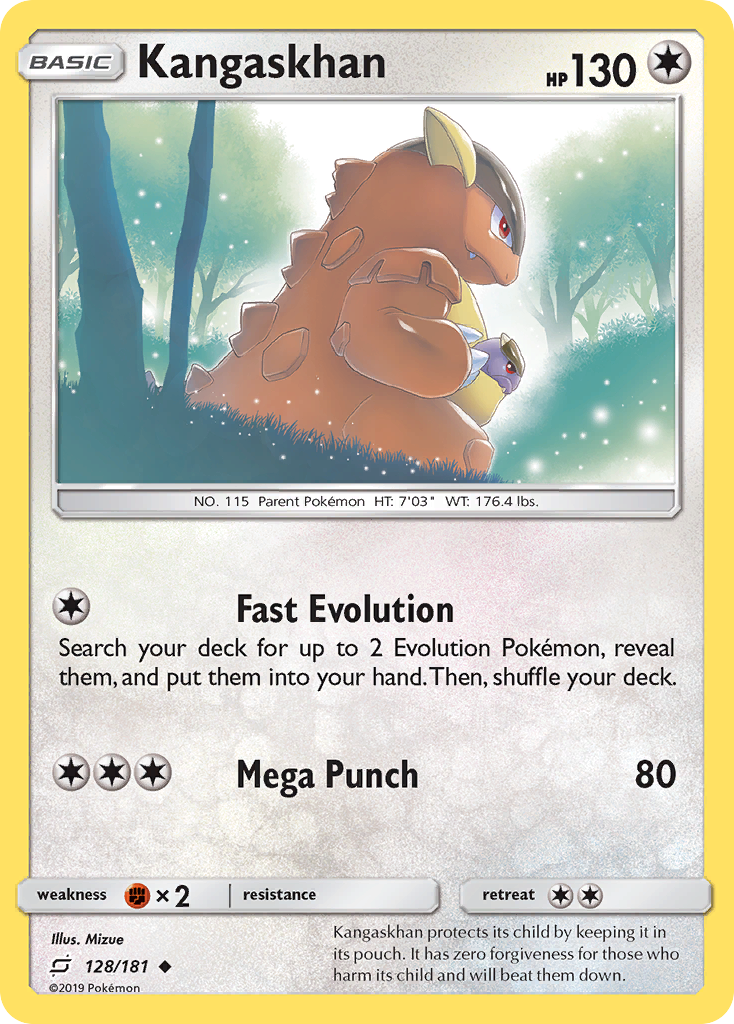 Kangaskhan (128/181) [Sun & Moon: Team Up] | Odin's Place