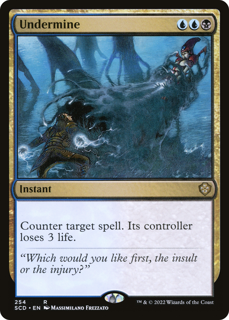 Undermine [Starter Commander Decks] | Odin's Place