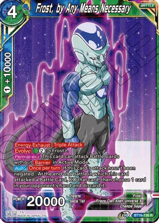 Frost, by Any Means Necessary (BT16-136) [Realm of the Gods] | Odin's Place