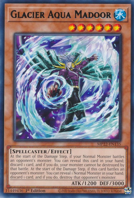 Glacier Aqua Madoor [MP22-EN135] Rare | Odin's Place