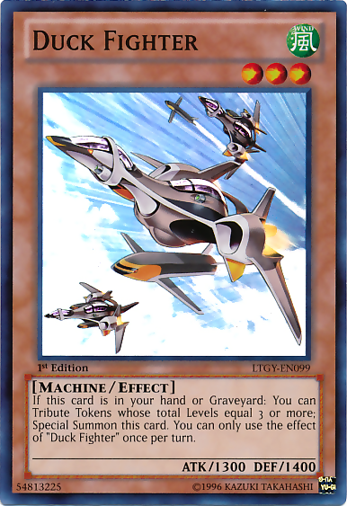 Duck Fighter [LTGY-EN099] Super Rare | Odin's Place
