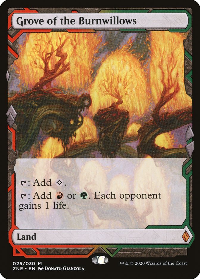Grove of the Burnwillows (Expeditions) [Zendikar Rising Expeditions] | Odin's Place
