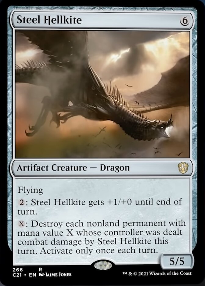Steel Hellkite [Commander 2021] | Odin's Place