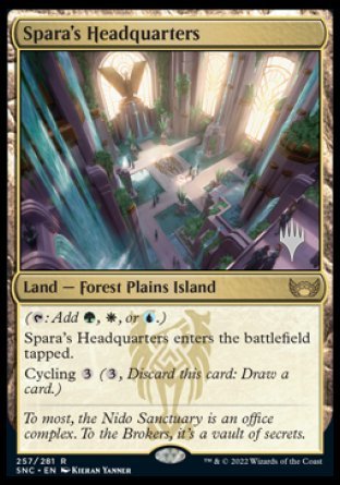 Spara's Headquarters (Promo Pack) [Streets of New Capenna Promos] | Odin's Place